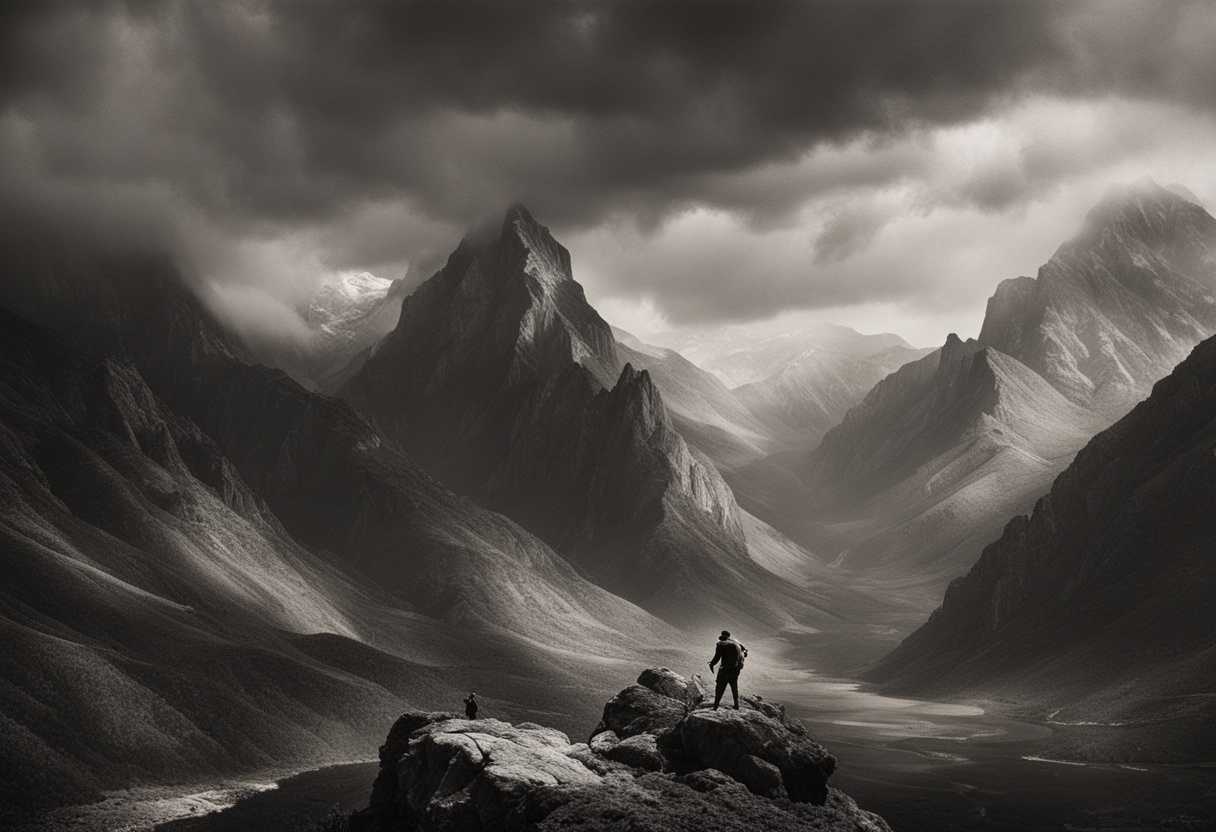 A-determined-figure-stands-strong-against-rugged-mountains-embodying-resilience-and-perseverance_sphk