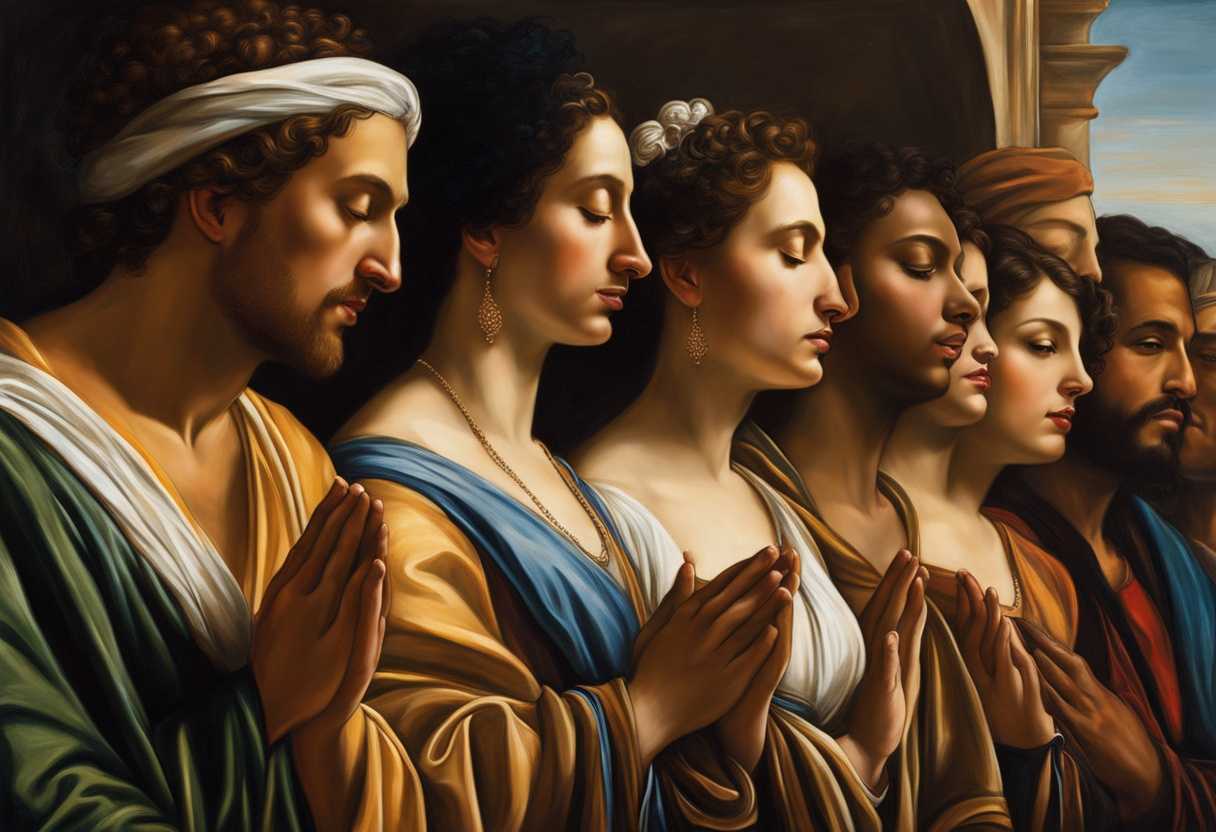 A-diverse-group-holds-hands-in-serene-unity-reflecting-in-peaceful-silence_engc
