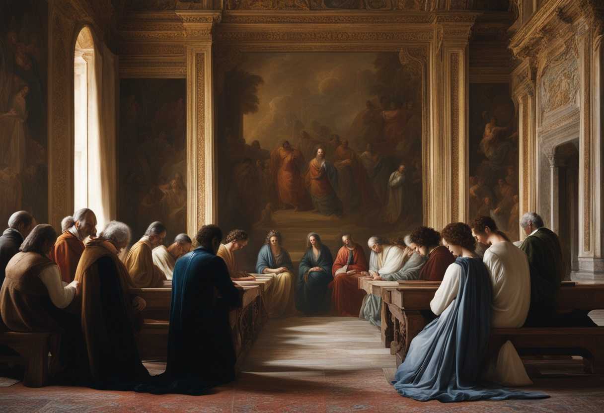 A-diverse-group-of-people-praying-together-in-serene-unity-bathed-in-soft-natural-light_nlvh