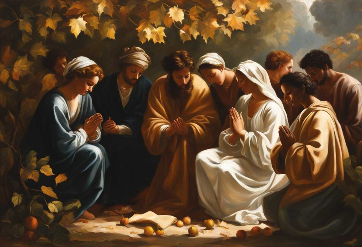 A-diverse-group-prays-together-under-sunlit-leaves-embodying-unity-and-hope_ynet