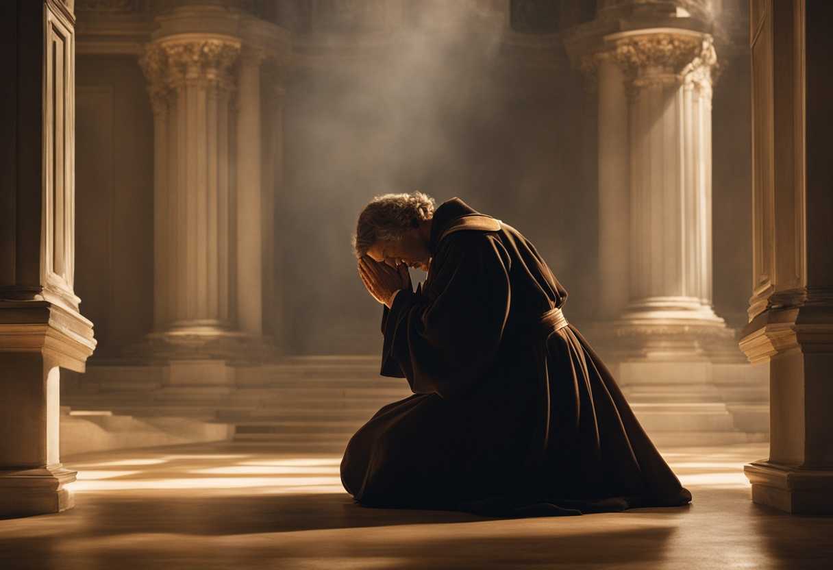 A-parent-kneels-in-prayer-hands-clasped-tears-glistening-surrounded-by-soft-warm-light_nsmo