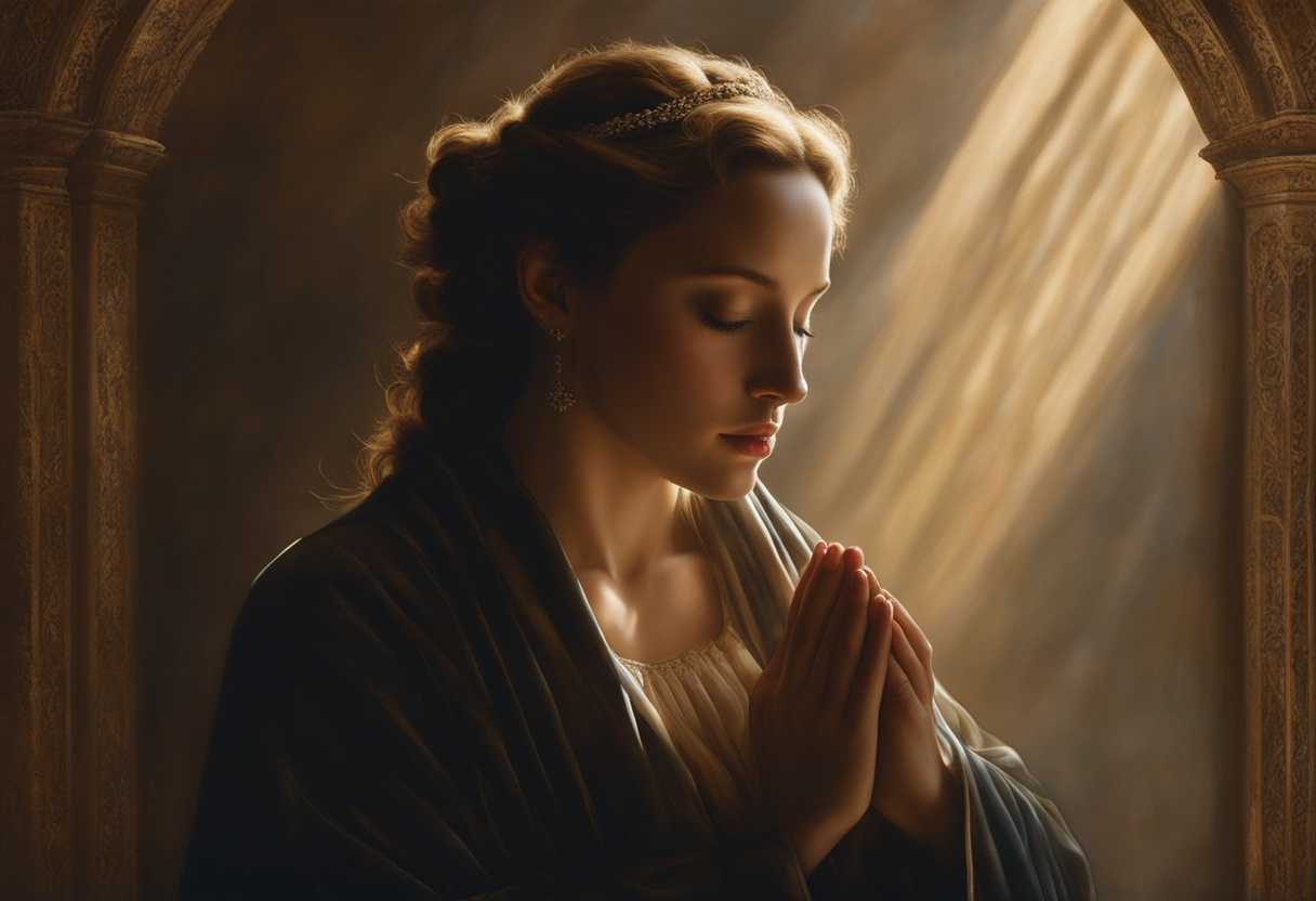 A-person-in-prayer-eyes-closed-hands-clasped-bathed-in-soft-light-radiating-serenity_cxcz
