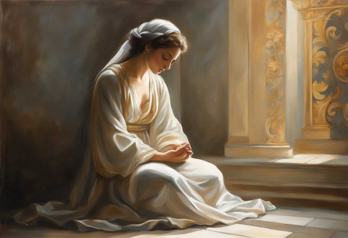 A-person-kneels-in-prayer-hands-clasped-bathed-in-soft-light-exuding-solemnity-and-hope_szgv