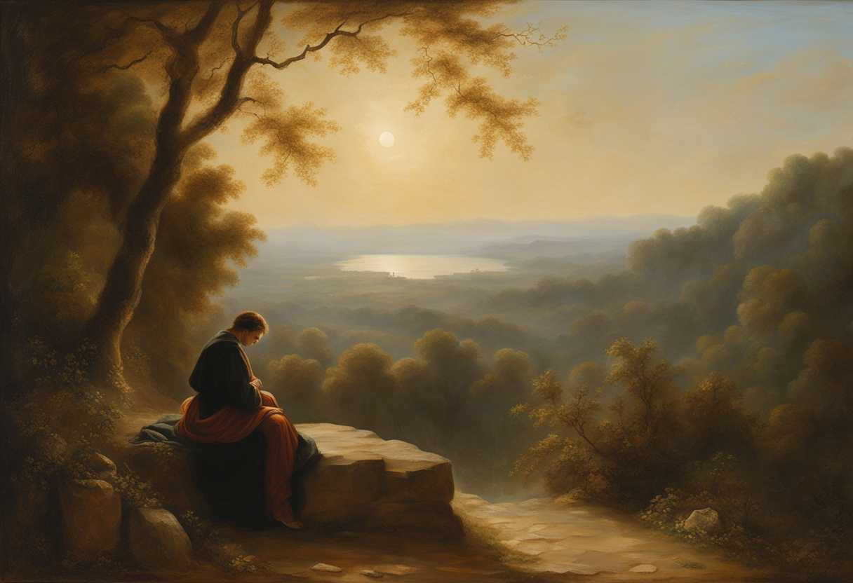 A-person-prays-in-a-tranquil-softly-lit-natural-setting-embodying-serenity-and-hope_ixtd