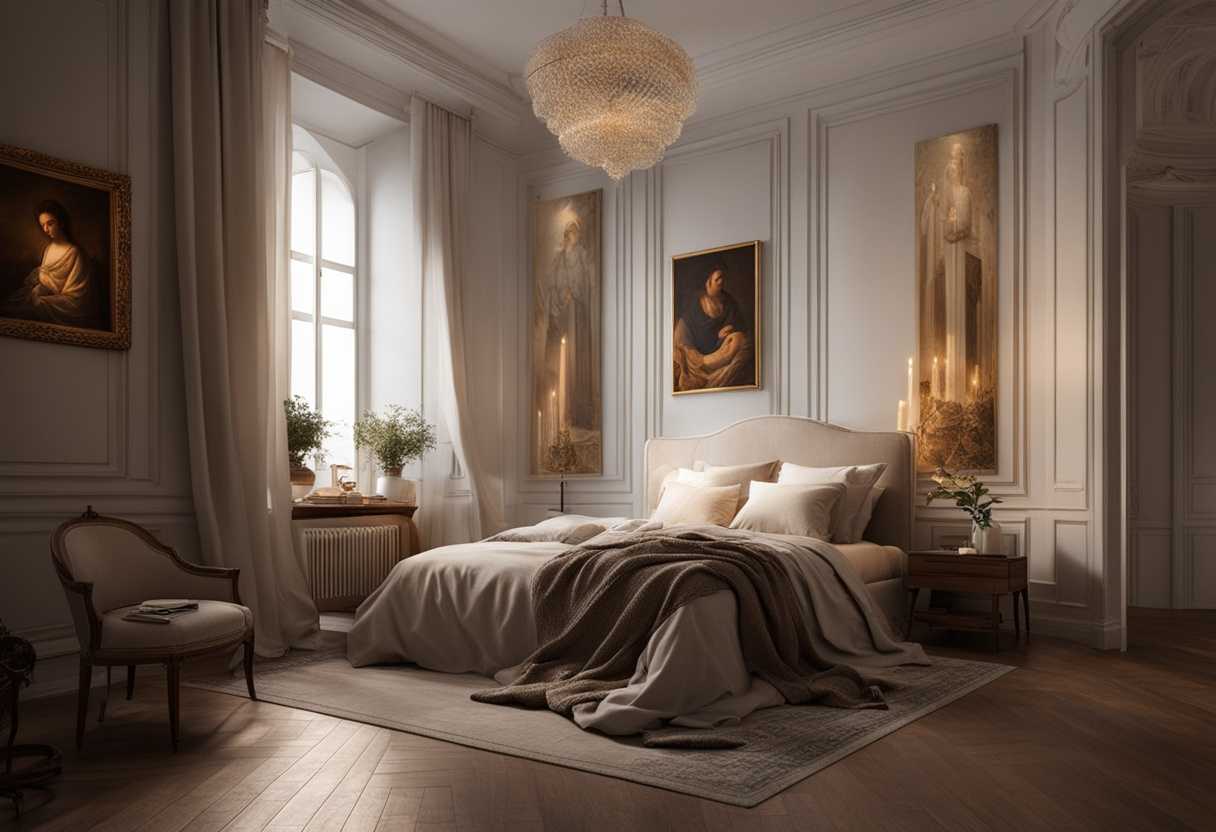 A-serene-bedroom-with-soft-lighting-a-person-in-prayer-cozy-blankets-and-a-journal_ejqn