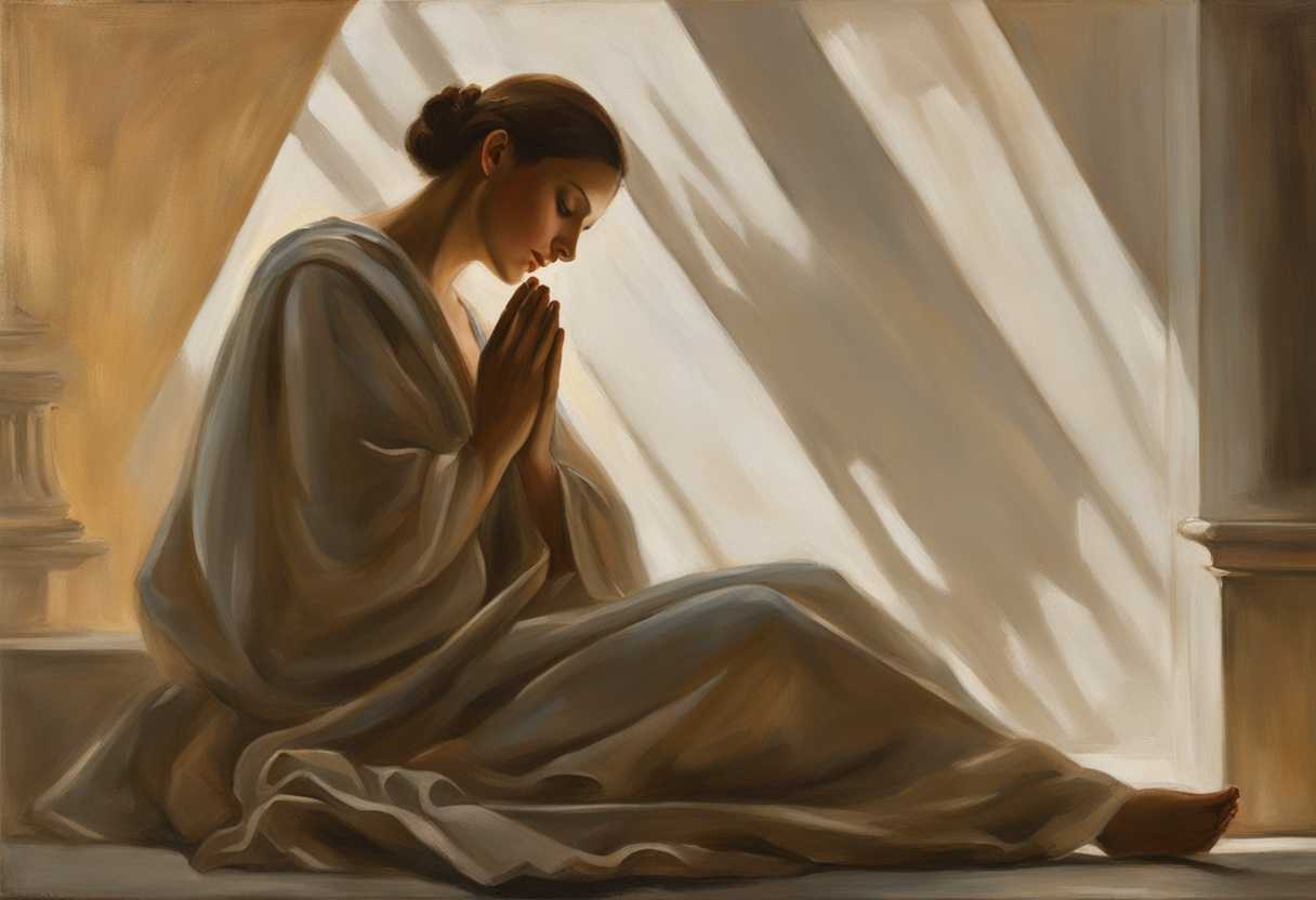 A-serene-figure-in-prayer-bathed-in-warm-light-embodies-hope-and-tranquility_fqao