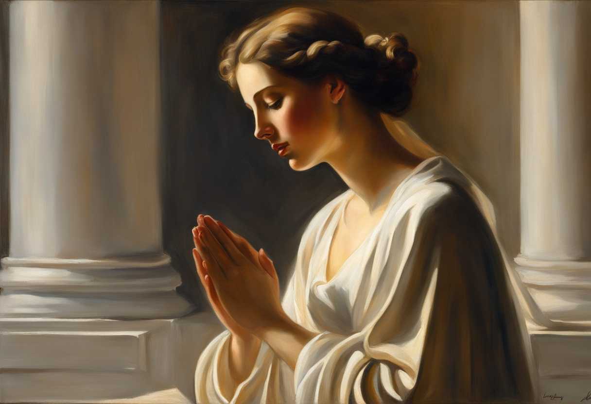 A-serene-figure-in-prayer-bathed-in-warm-light-exudes-calm-and-hope_lotz