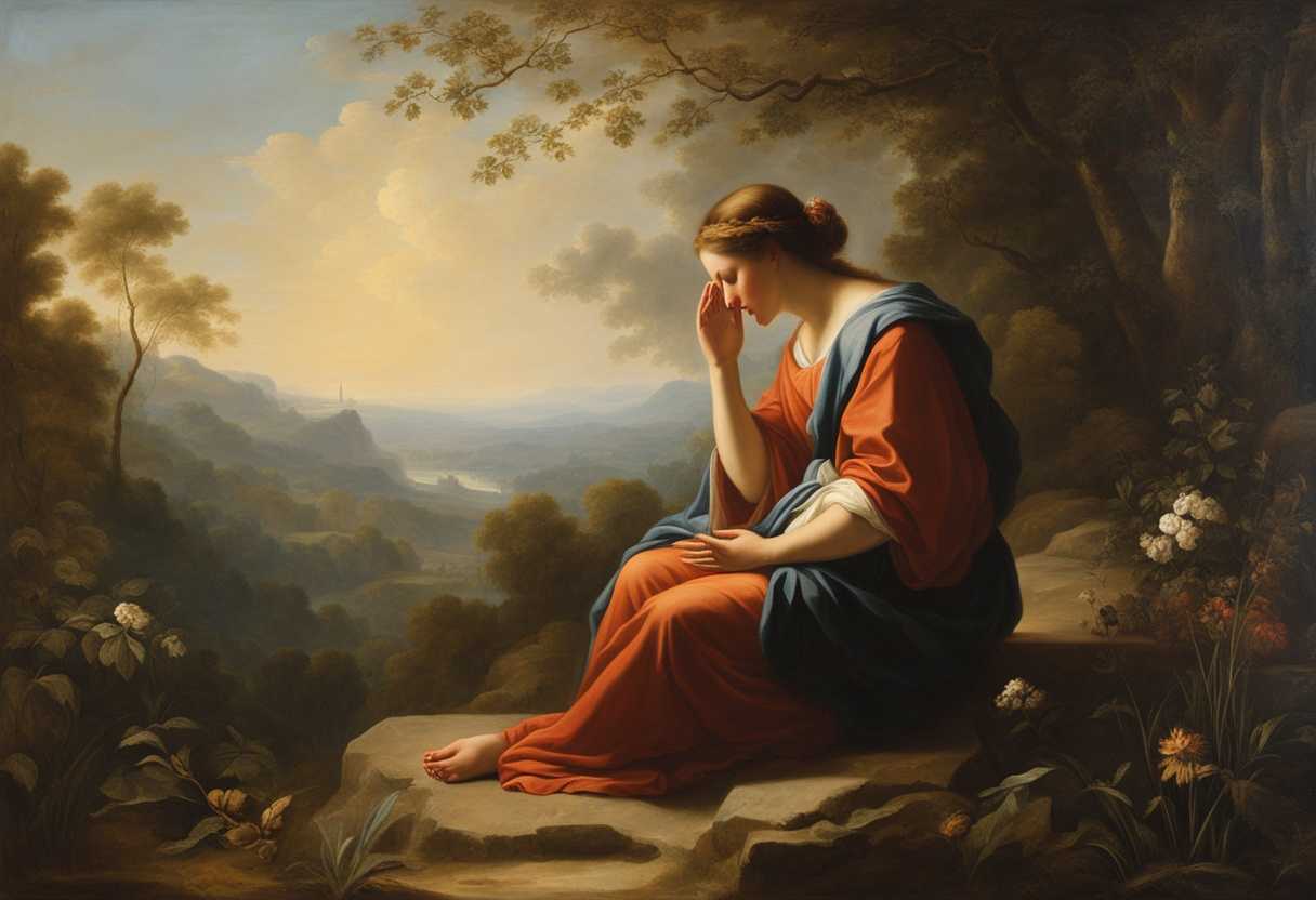 A-serene-figure-in-prayer-illuminated-by-soft-light-surrounded-by-nature-s-calming-presence_doyg