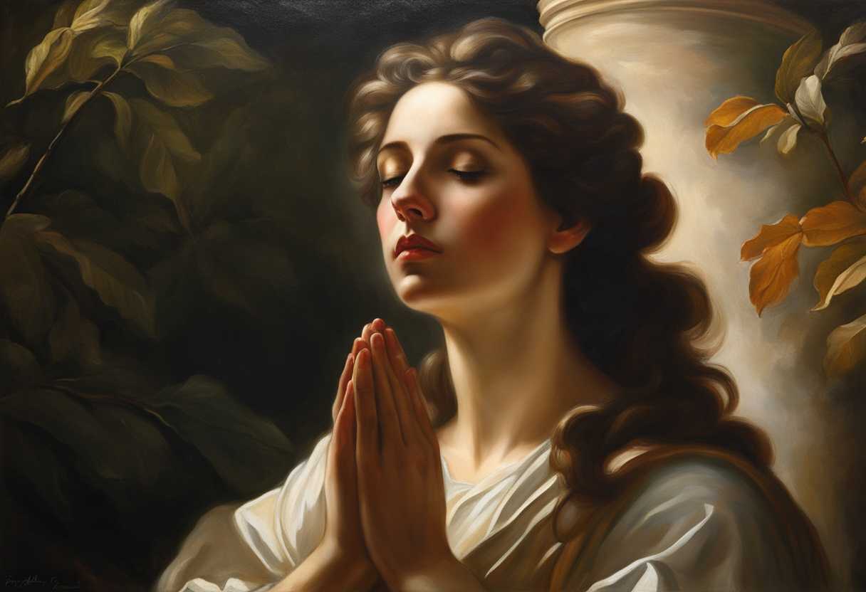 A-serene-figure-in-prayer-soft-light-illuminating-their-peaceful-determined-expression-amidst-natu_ghaj