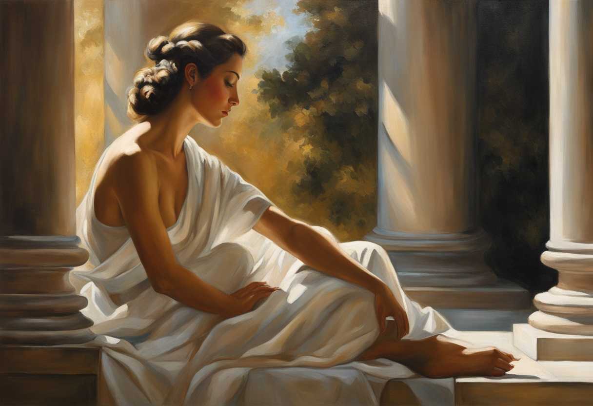 A-serene-figure-meditates-under-dappled-sunlight-embodying-tranquility-and-inner-reflection_efxu