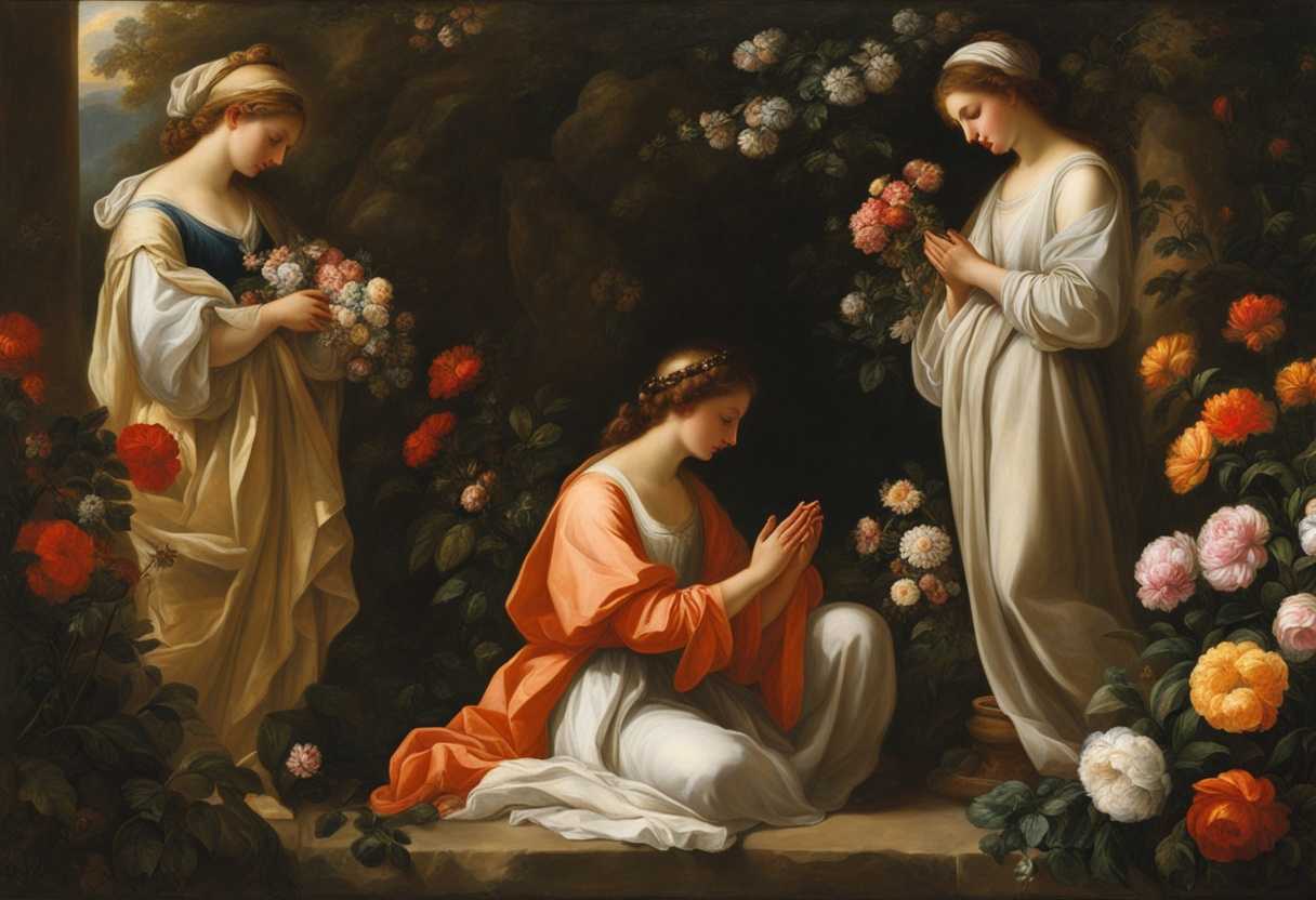 A-serene-gathering-in-nature-hands-clasped-in-prayer-surrounded-by-blooming-flowers-and-soft-sunli_ttob
