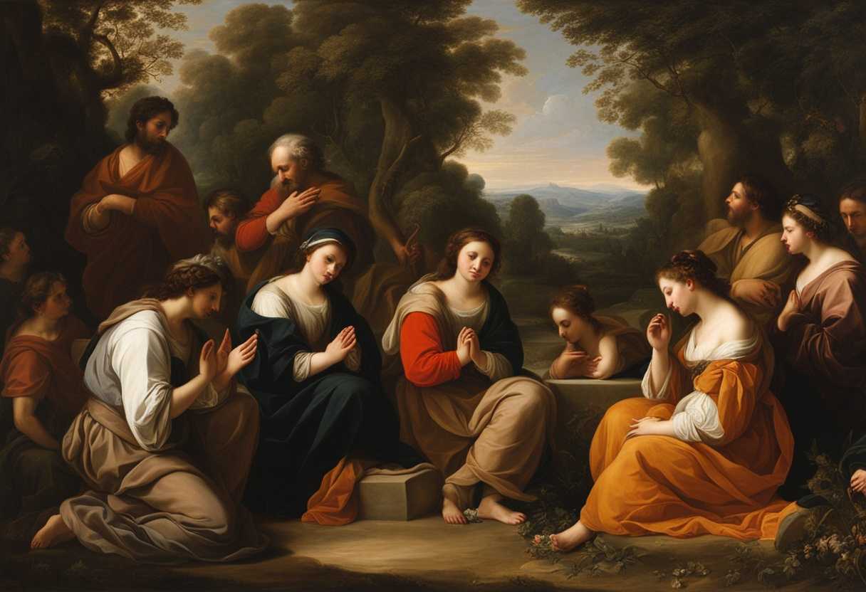 A-serene-gathering-in-nature-individuals-praying-hands-clasped-surrounded-by-hope-and-unity_xvwb