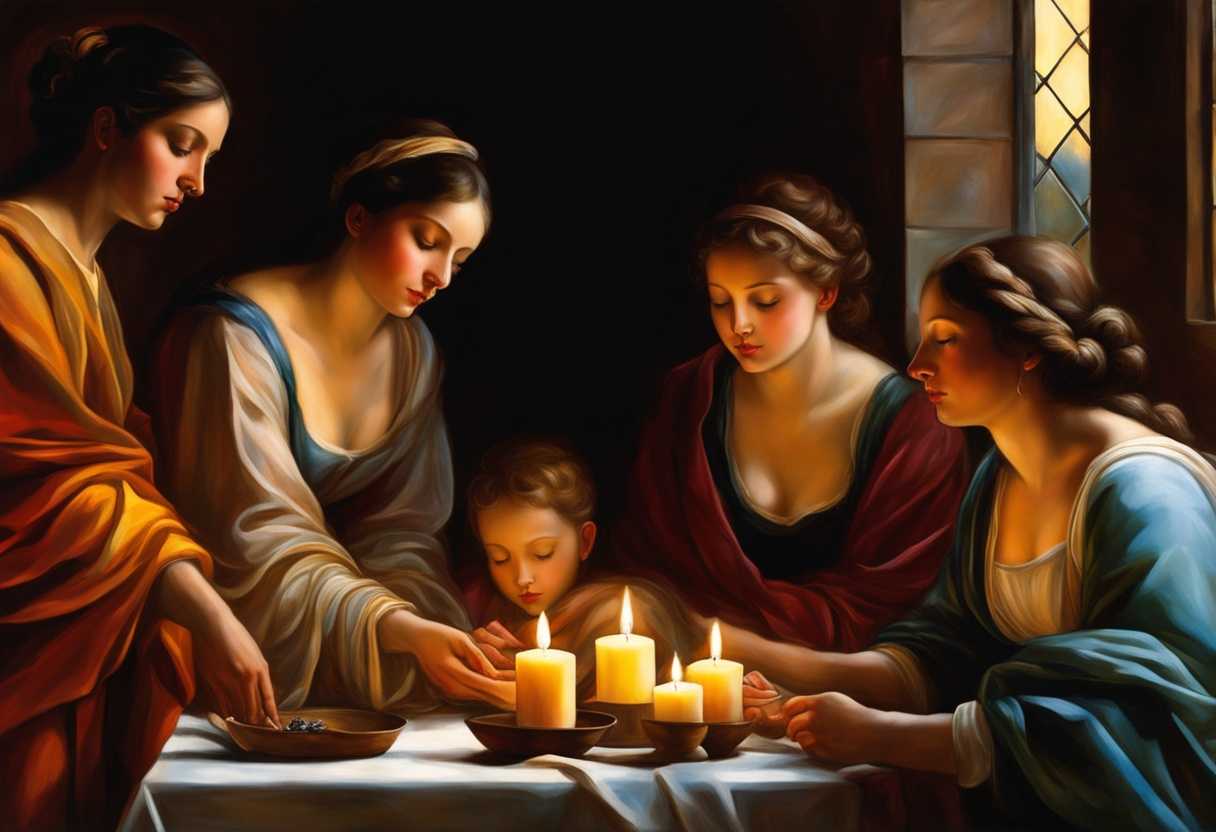 A-serene-gathering-in-prayer-soft-light-flickering-candles-and-vibrant-colors-embodying-hope_syuv