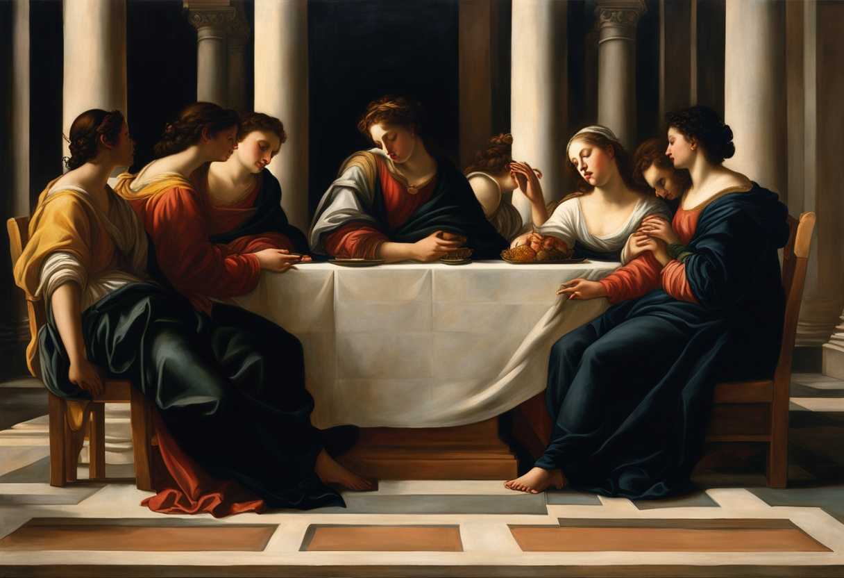 A-serene-gathering-in-soft-light-hands-clasped-eyes-closed-embodying-unity-and-devotion_iosa