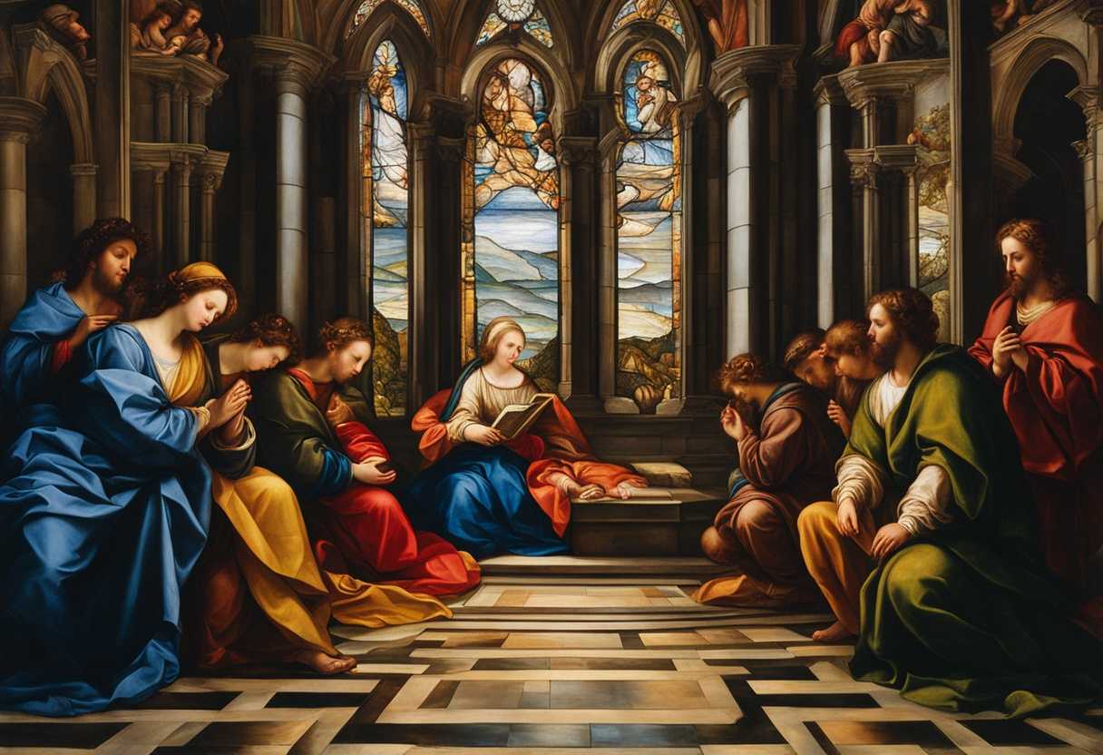 A-serene-group-prays-together-illuminated-by-stained-glass-embodying-hope-and-unity_iuvr