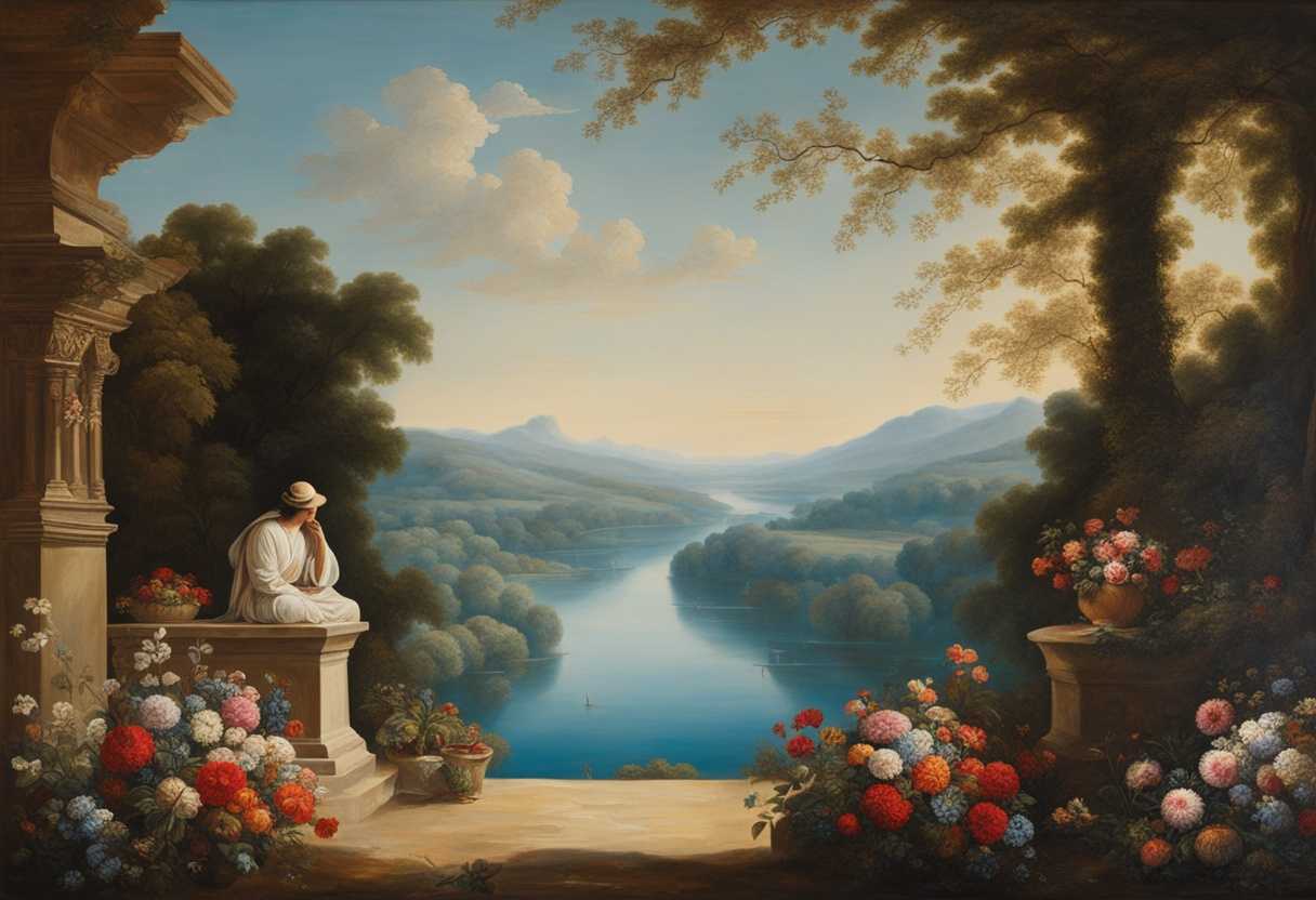 A-serene-landscape-with-a-meditating-person-vibrant-flowers-and-a-clear-blue-sky_nafd