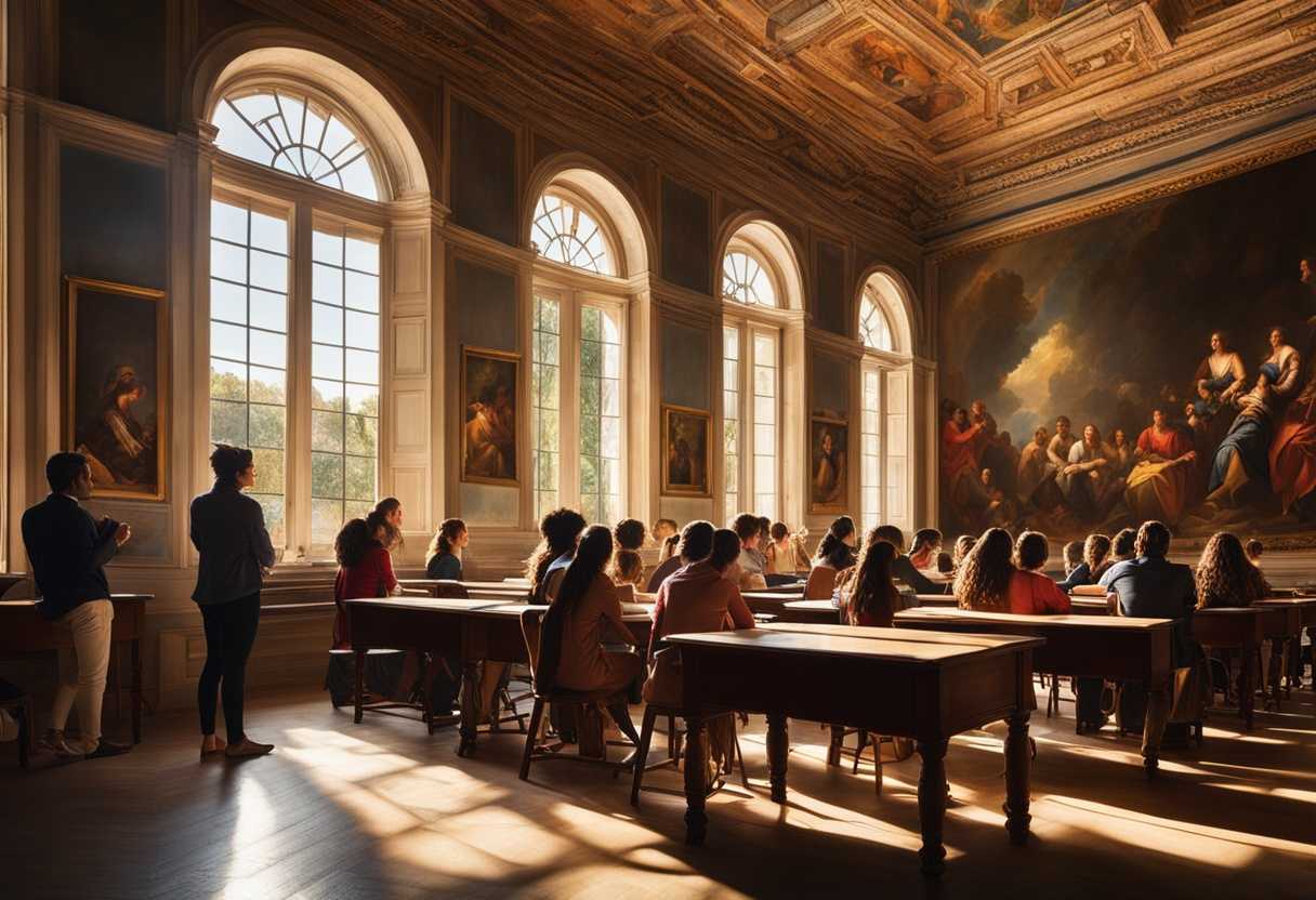 A-vibrant-classroom-filled-with-eager-students-sunlight-streaming-teacher-inspiring-growth-and-col_gjat
