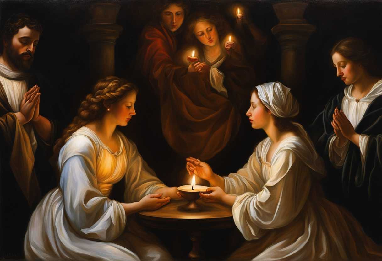 Candlelit-prayer-circle-serene-faces-clasped-hands-whispers-of-hope-yearning-for-peace_zgdn