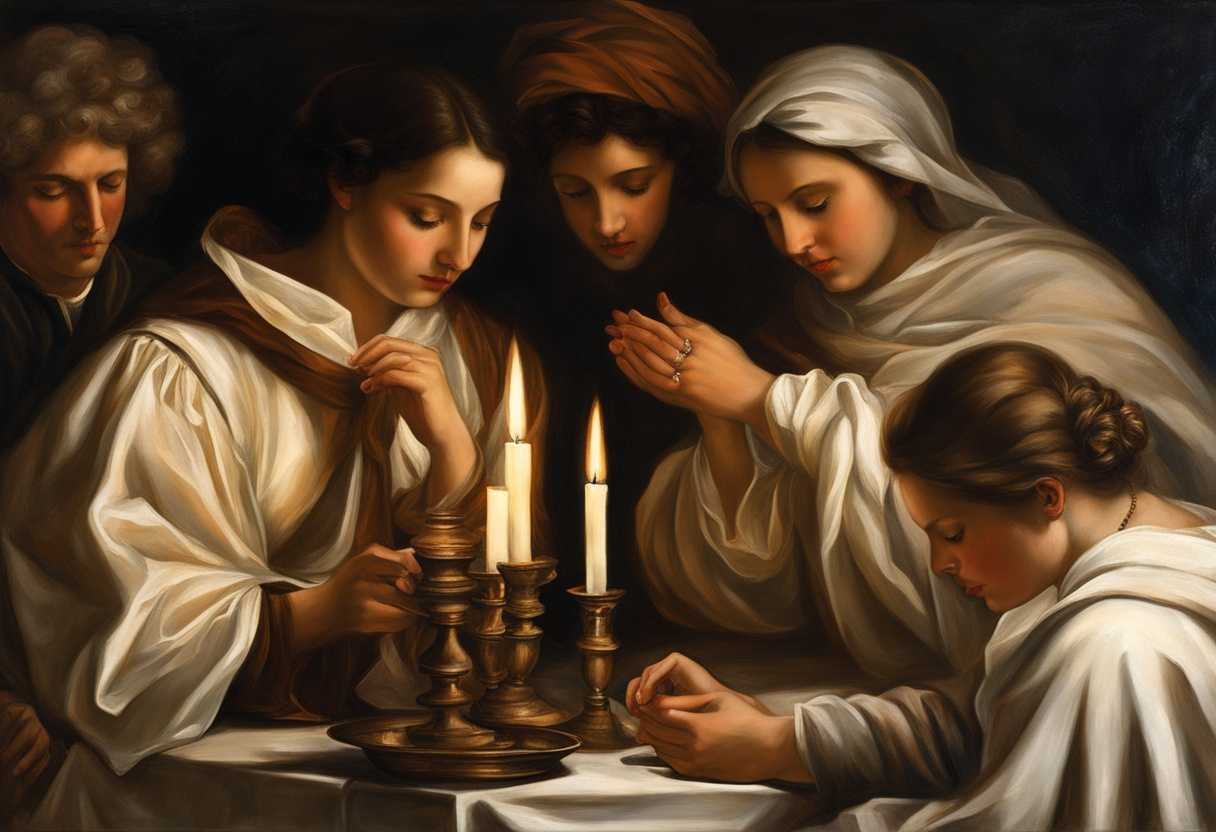 Candlelit-prayer-gathering-serene-faces-clasped-hands-whispers-of-hope-unity-in-faith_ldua