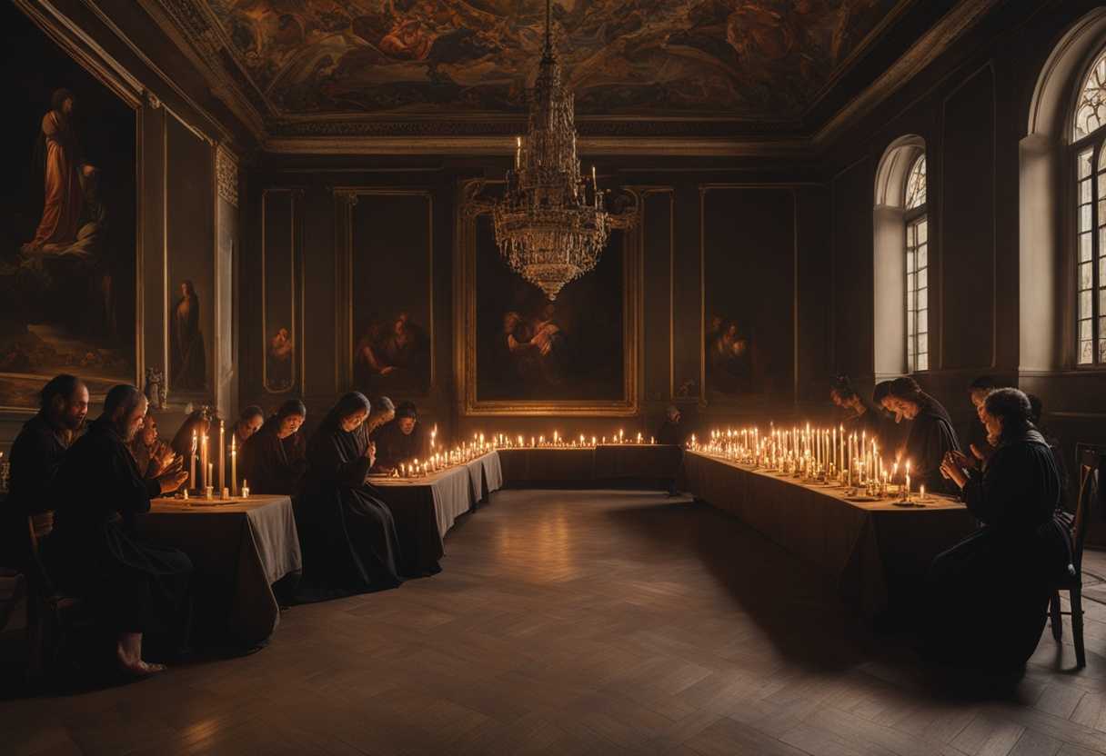 Candlelit-room-diverse-individuals-in-prayer-united-in-hope-and-deep-devotion_broi