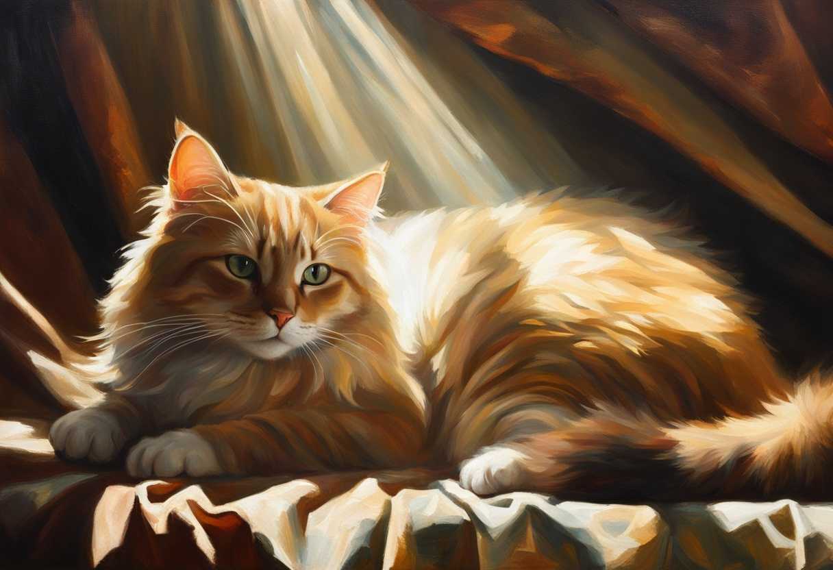 Cats-lounging-in-sunbeams-gracefully-playing-basking-in-peaceful-contentment-and-soft-light_rkyw