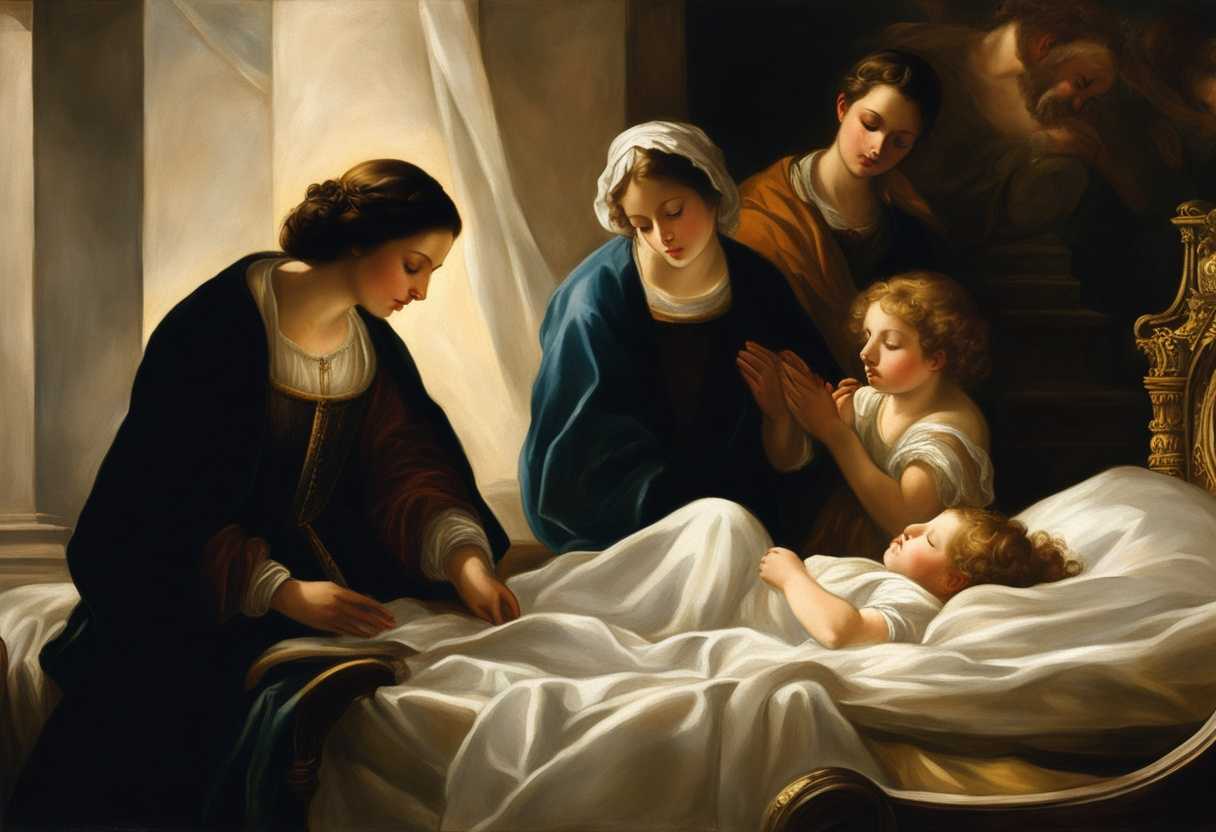 Child-in-hospital-bed-family-praying-for-strength-and-healing-atmosphere-filled-with-faith_zznq