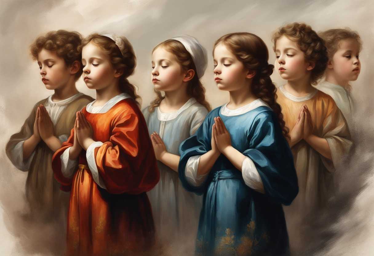Children-stand-in-prayer-eyes-closed-faces-glowing-with-determination-and-hope-exuding-quiet-stre_zwwo