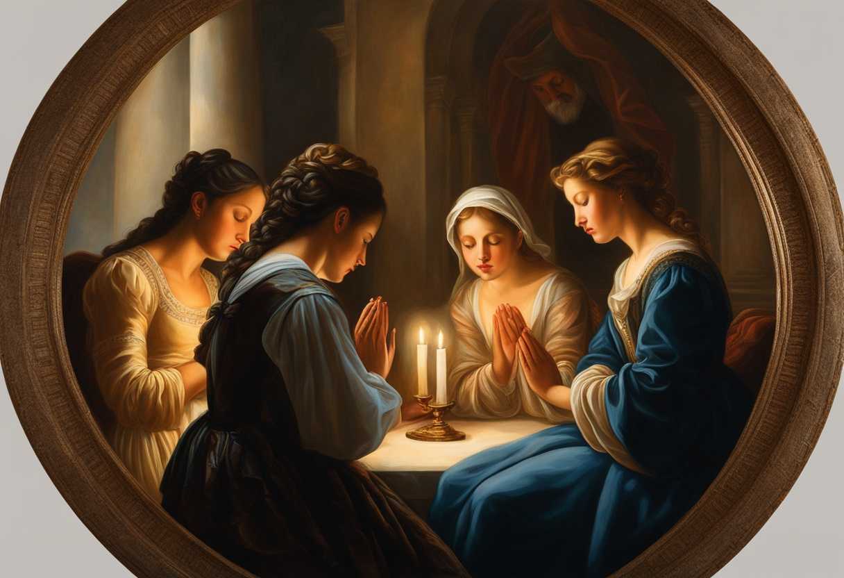 Family-circle-praying-heads-bowed-hands-clasped-warm-light-serene-faith-and-hope_rygf