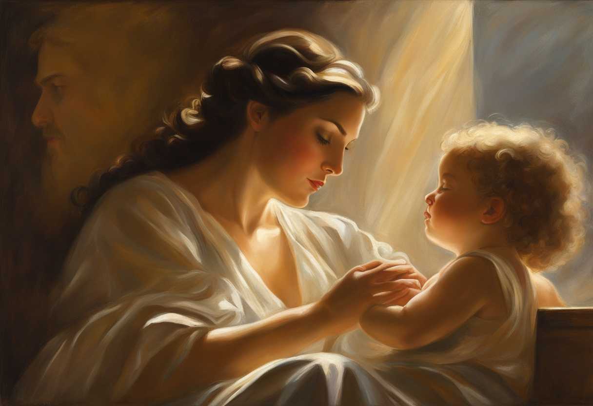 Parent-and-child-share-a-peaceful-prayer-bathed-in-warm-light-feeling-love-and-protection_cqpw