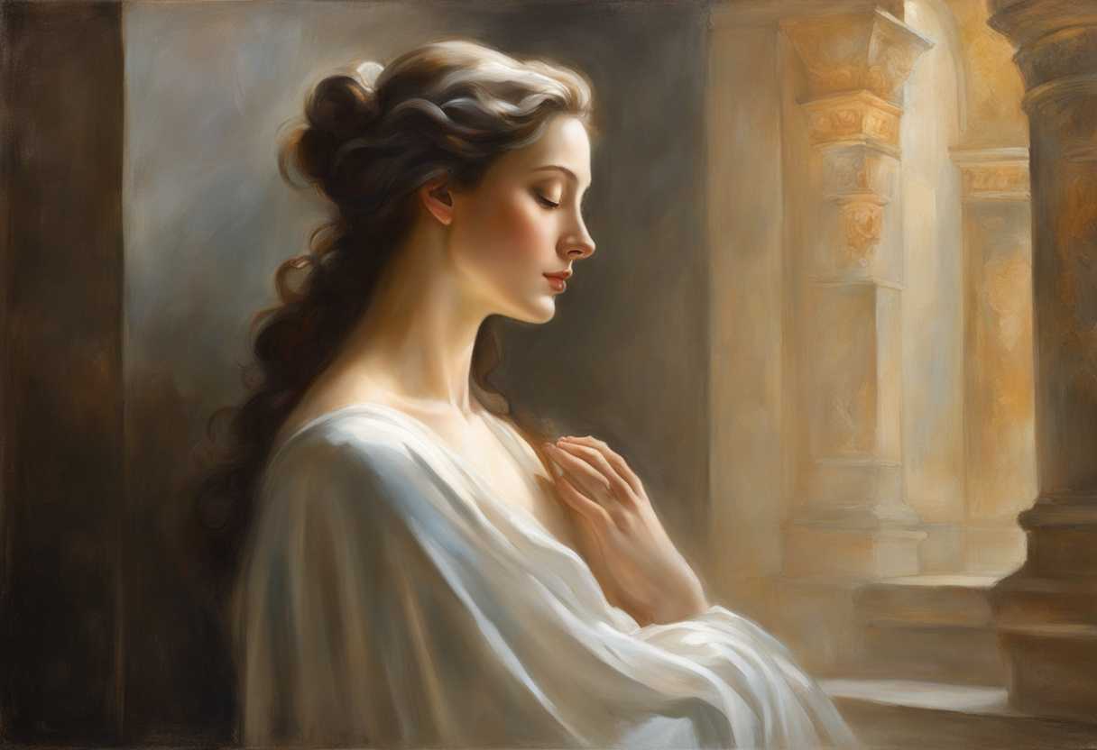 Serene-figure-in-prayer-bathed-in-soft-light-embodying-timeless-devotion-and-spiritual-connection_ldlo