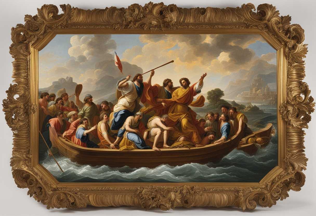 David-and-Israel-joyfully-bring-the-ark-of-God-in-a-celebratory-procession-with-music_peof
