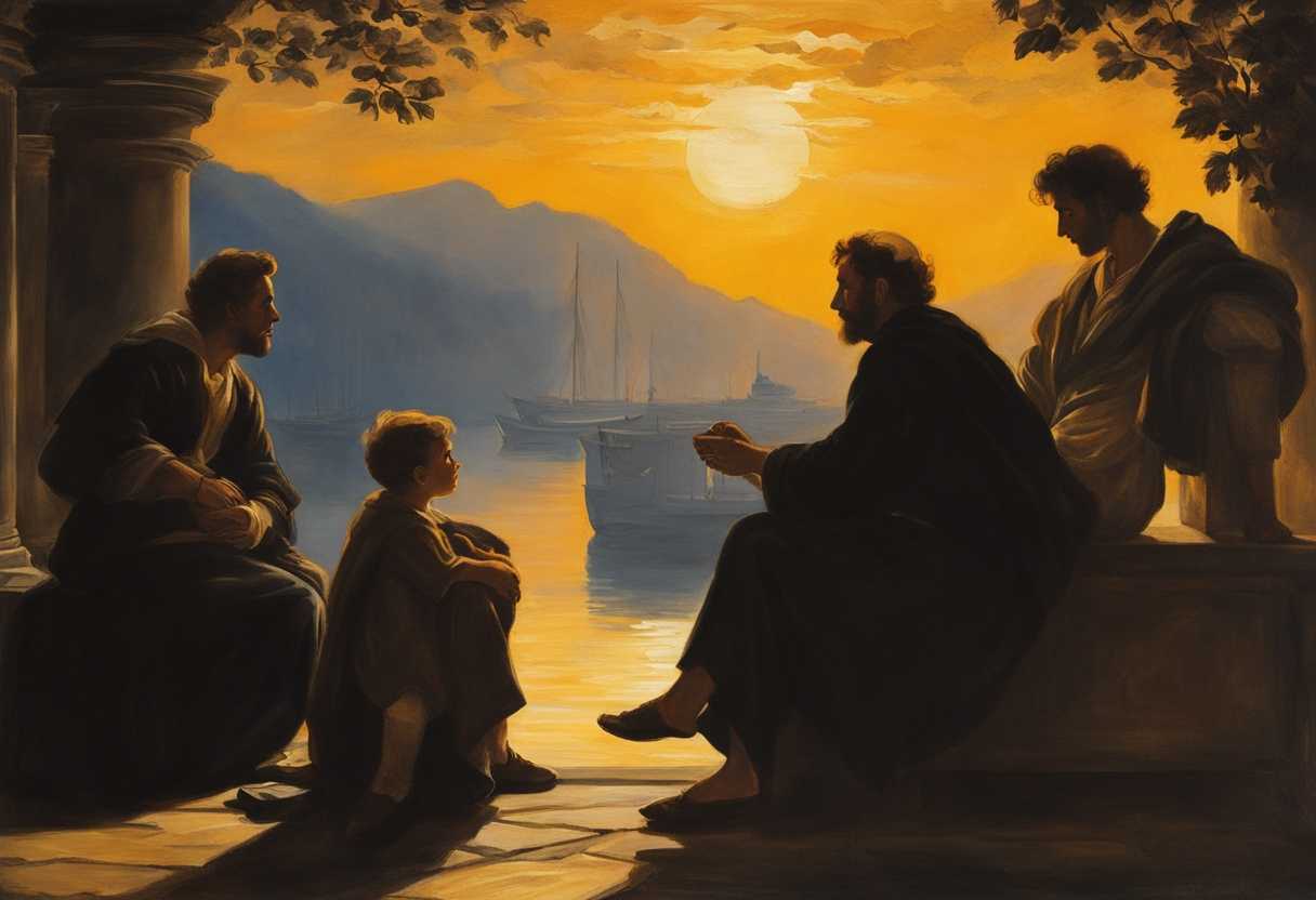 Three-generations-of-men-silhouetted-against-a-setting-sun-embodying-confidence-ease-and-contemp_mojz