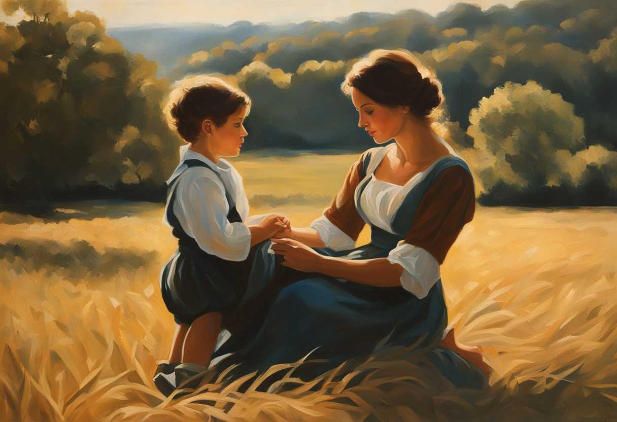 Mother-and-son-share-a-quiet-moment-in-a-sunlit-field-feeling-connected-and-proud_fnjo
