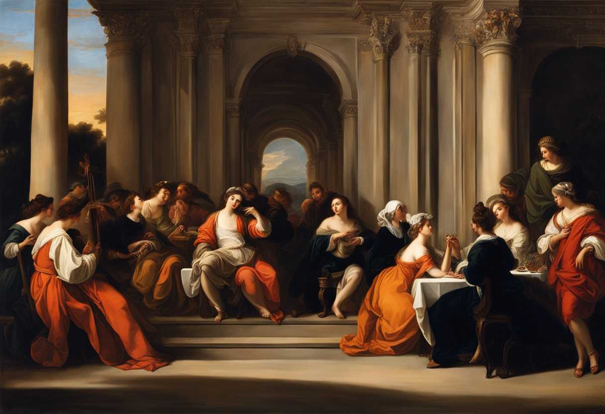 Intimate-gathering-at-sunset-deep-conversations-genuine-connections-timeless-moment-of-shared-hum_gmvj
