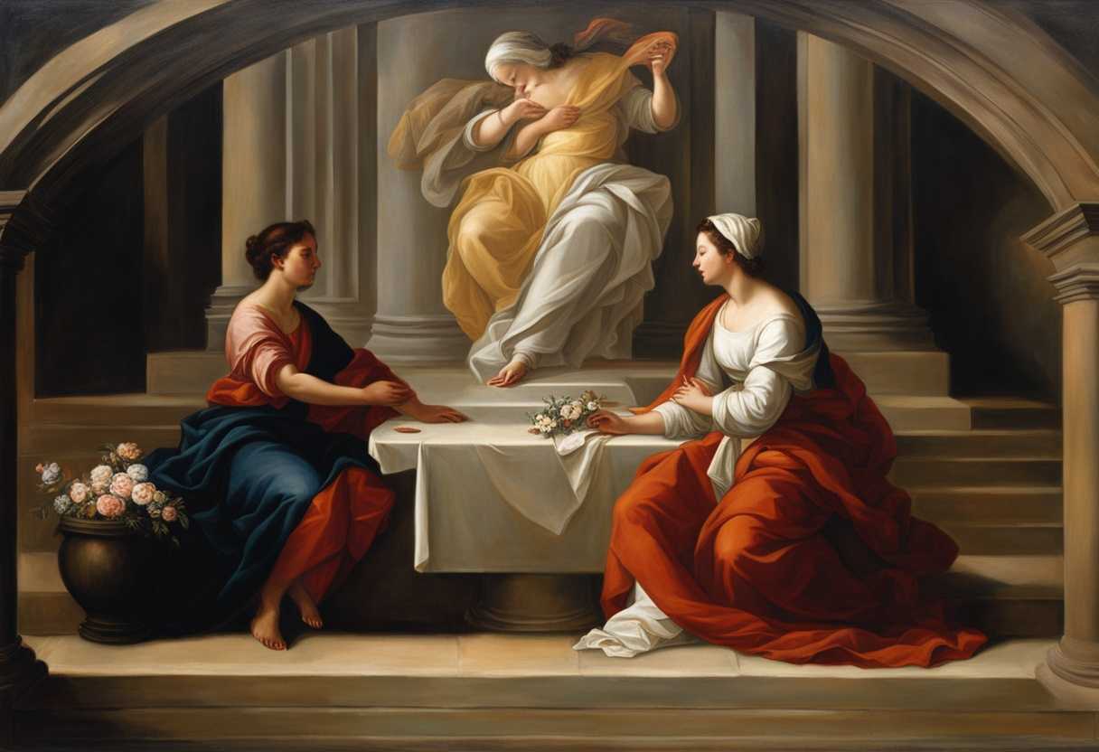 A-wife-and-God-share-a-serene-moment-of-prayer-embodying-spirituality-vulnerability-and-sincerity_dkcz