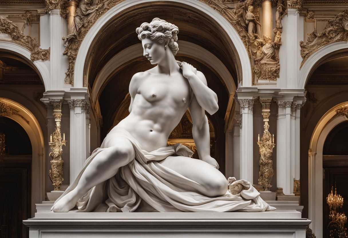 A-majestic-sculpture-blending-strength-elegance-and-variety-standing-tall-amidst-contrasting-elem_qign