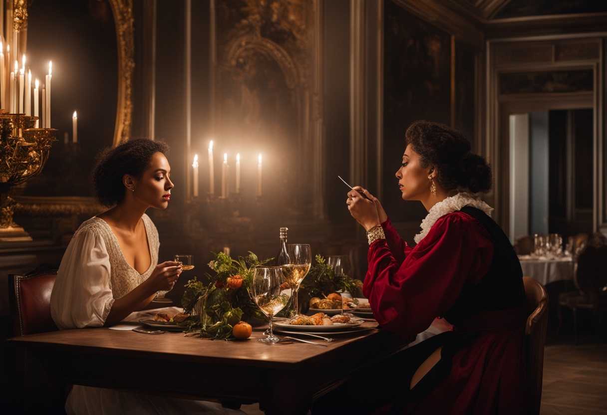 Intimate-dinner-scene-one-person-eats-another-watches-capturing-emotions-and-connection_kara