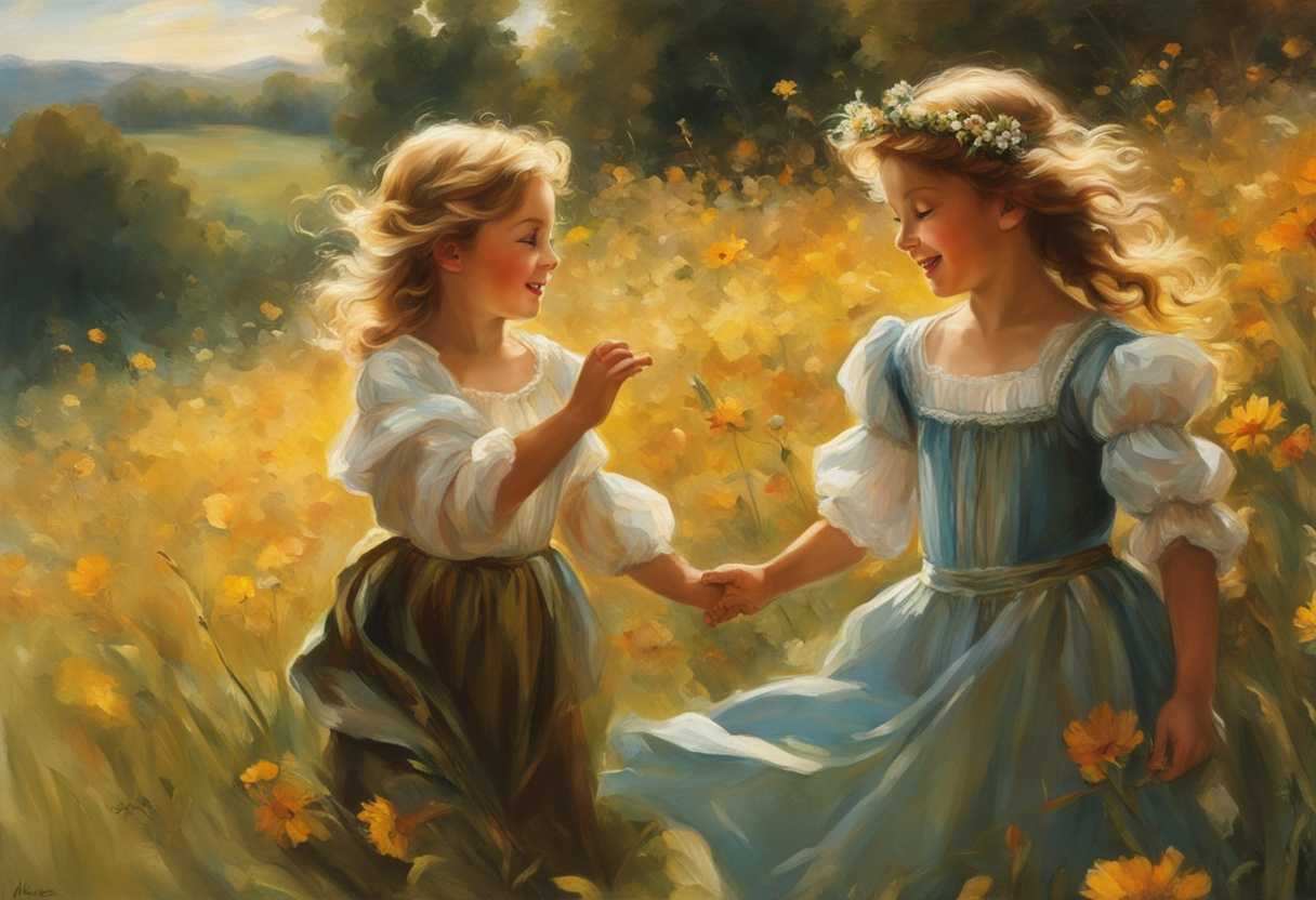 Children-frolic-in-a-sunlit-meadow-vibrant-clothes-swirling-frozen-in-a-moment-of-pure-joy_drwp