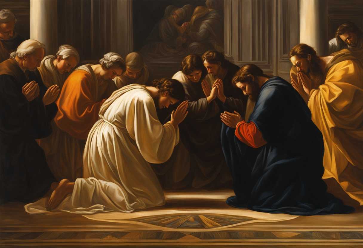 People-in-prayer-circle-heads-bowed-hands-clasped-bathed-in-golden-light-united-in-faith_wpyf