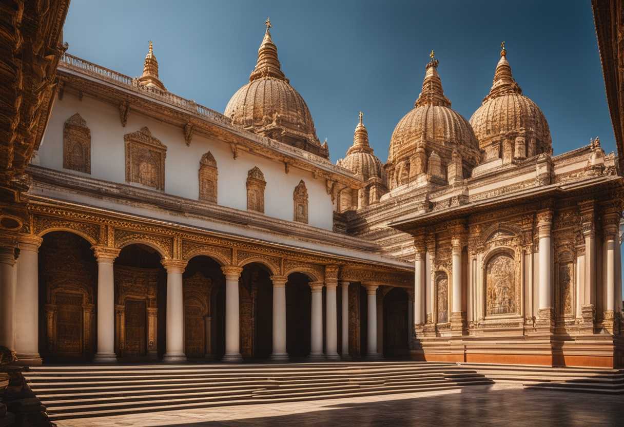A-wide-angle-shot-captures-majestic-temples-with-appointed-priests-showcasing-grandeur-spiritualit_sqjd