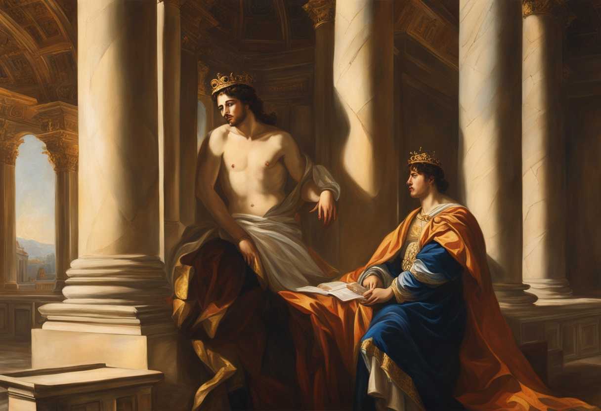 Historical-painting-King-Jehoshaphat-in-warm-sunlight-solemn-and-determined-ancient-architecture-_fmiw