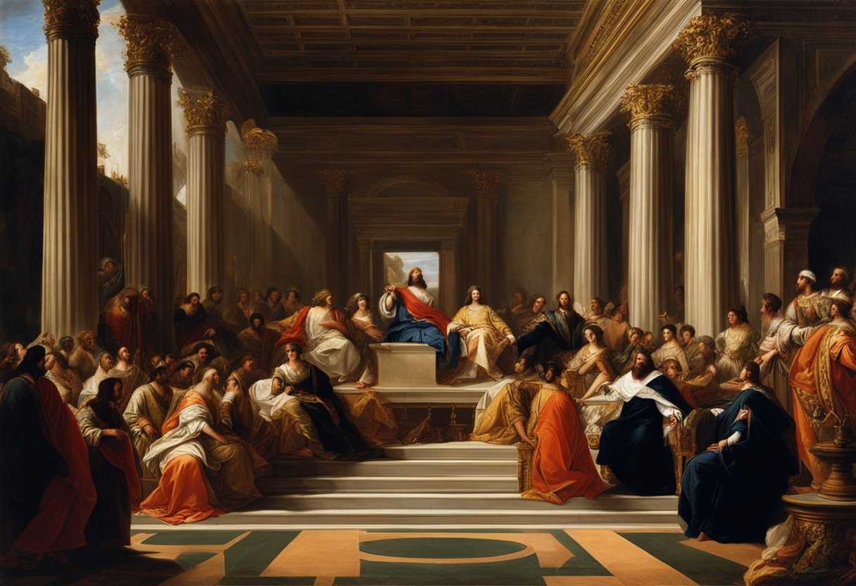 King-Solomon-presides-over-a-lavish-court-adorned-in-regal-attire-exuding-wisdom-and-grandeur_unzx