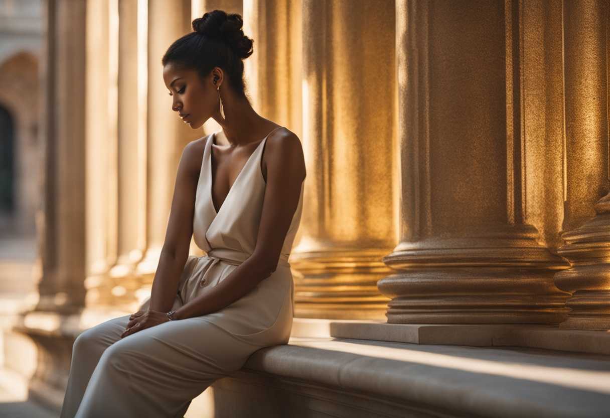 A-person-sitting-peacefully-in-a-serene-setting-bathed-in-golden-light-radiating-contentment_wvsp