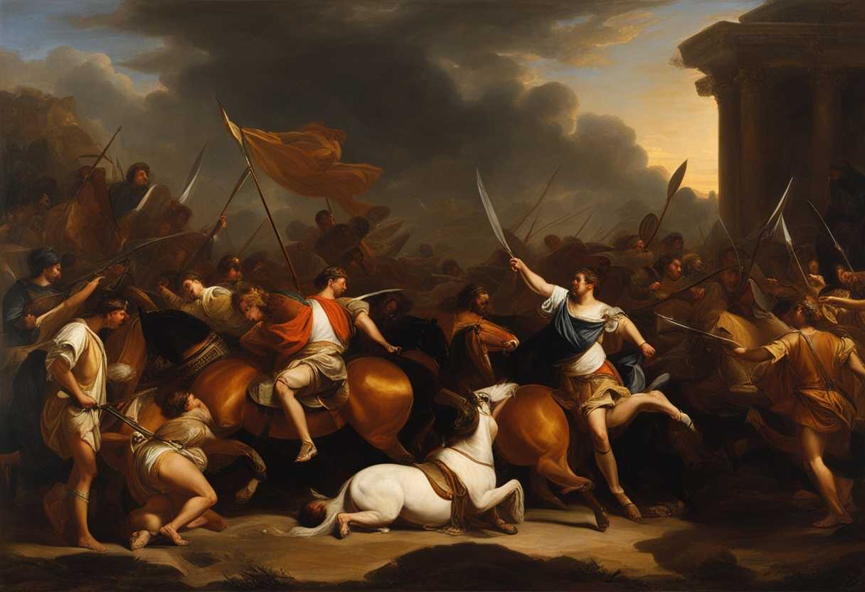 Saul's-army-at-dawn-golden-light-three-companies-poised-for-battle-united-and-determined_ijvu