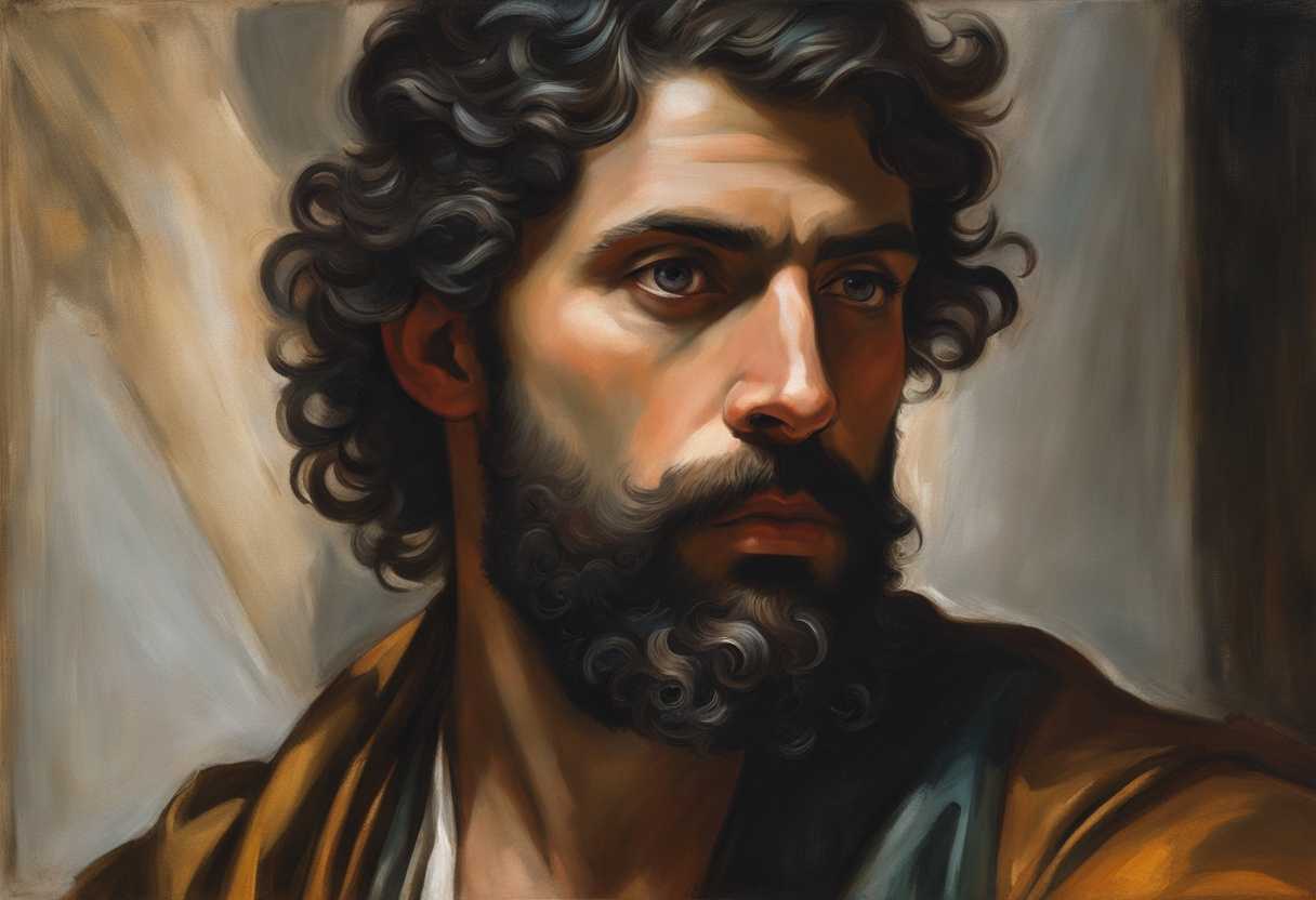 A-rugged-man-with-piercing-eyes-stands-in-soft-light-emanating-timeless-strength-and-beauty_zmmj