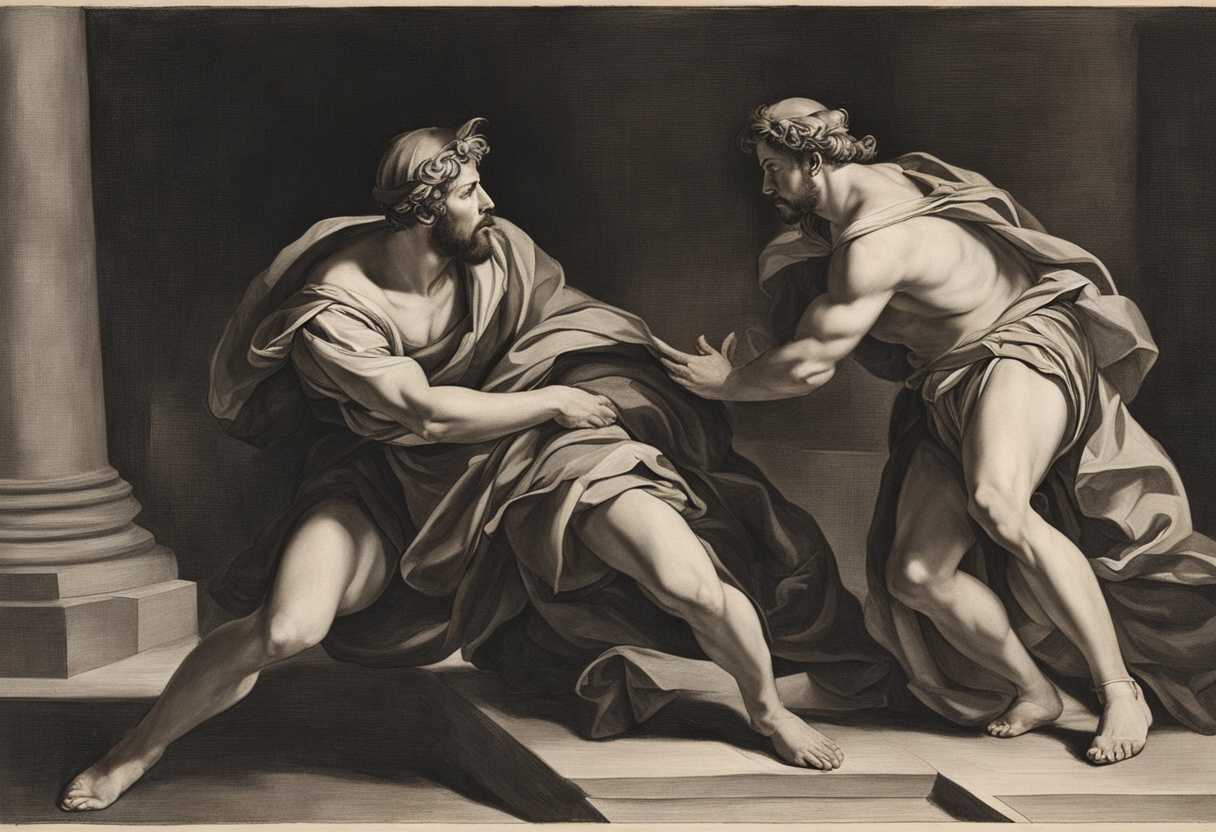 David-confronts-Saul-exuding-confidence-while-Saul-cowers-in-fear-under-dramatic-lighting_bdzc