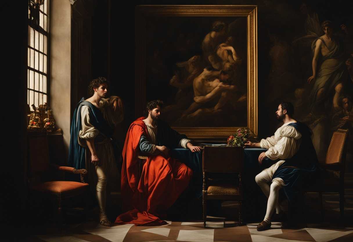 David-and-Jonathan-share-a-secret-conversation-in-dimly-lit-room-expressing-loyalty-and-fear_gweu