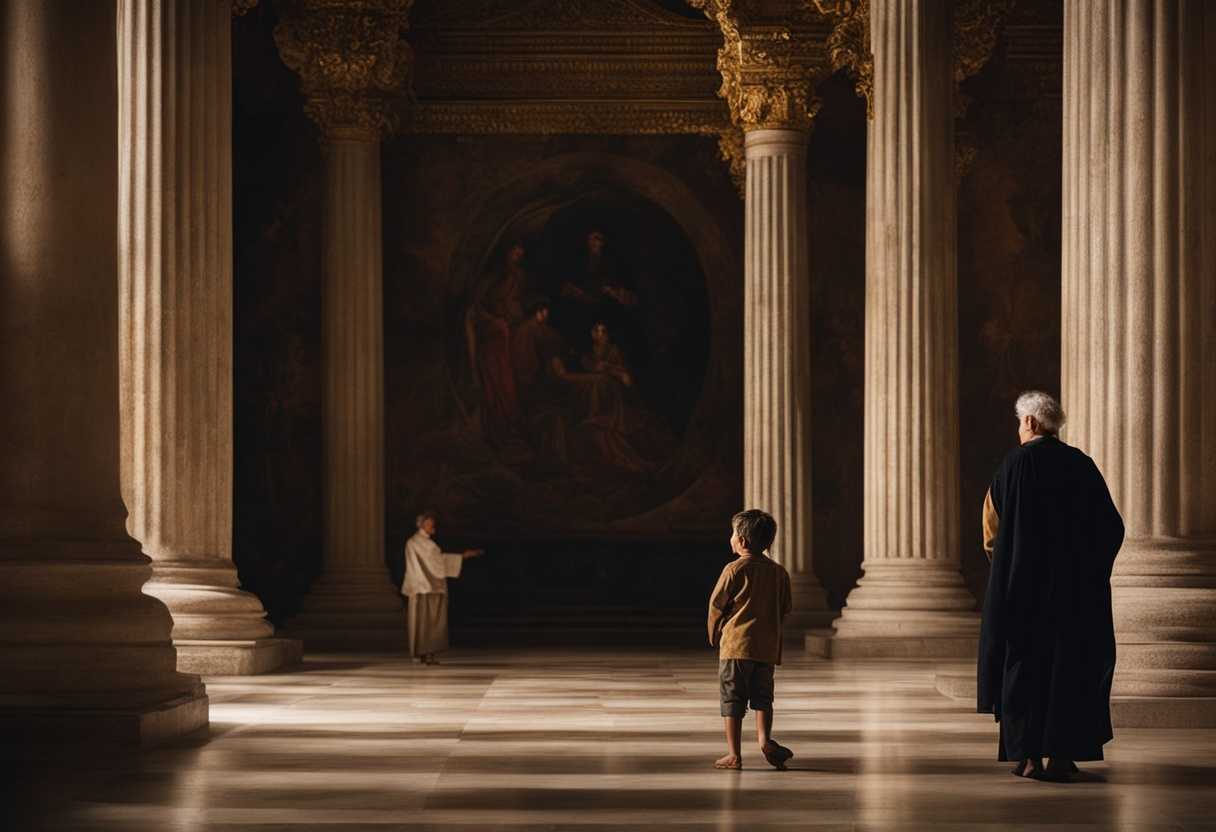 Young-boy-receives-divine-guidance-from-elderly-man-in-dimly-lit-temple_mffd
