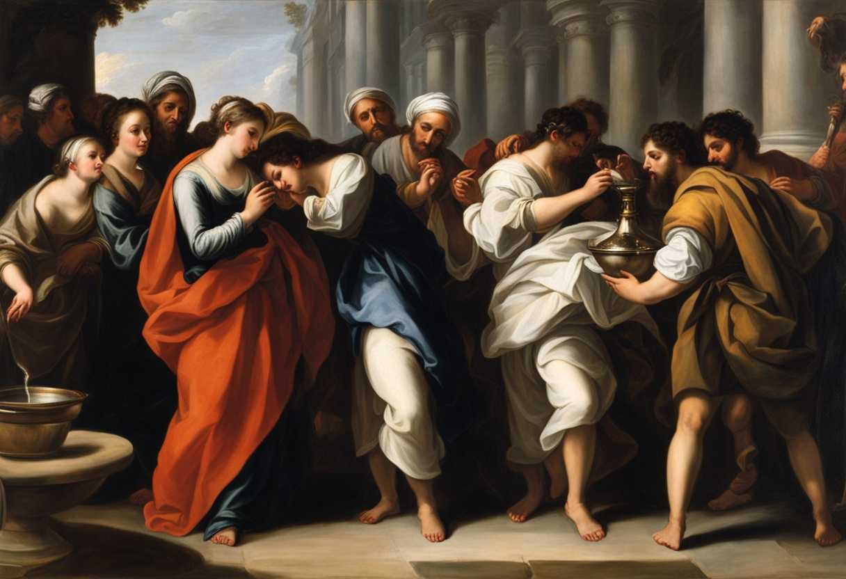 People-at-Mizpah-pray-humbly-pouring-water-before-the-Lord-fasting-repenting-led-by-Judge-Samuel_buqc
