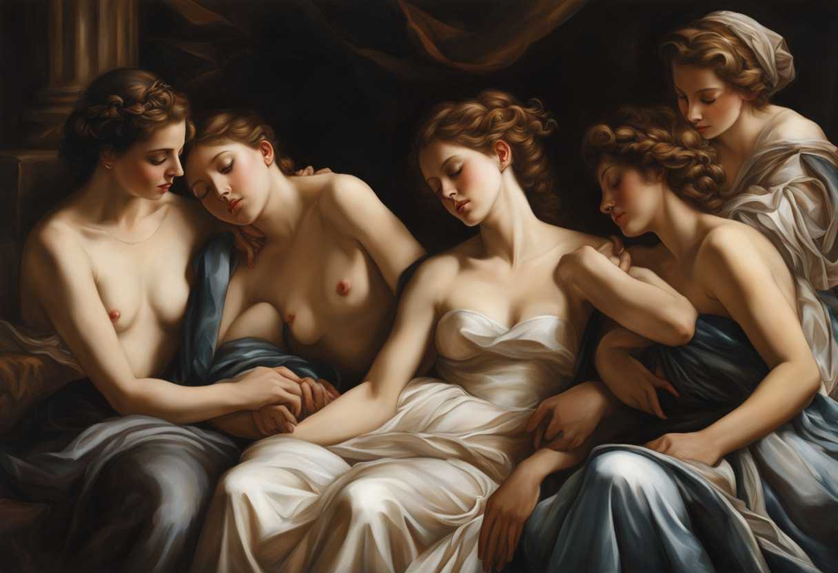 Close-knit-group-sharing-heartfelt-moments-bathed-in-soft-light-exuding-warmth-and-connection_wnly
